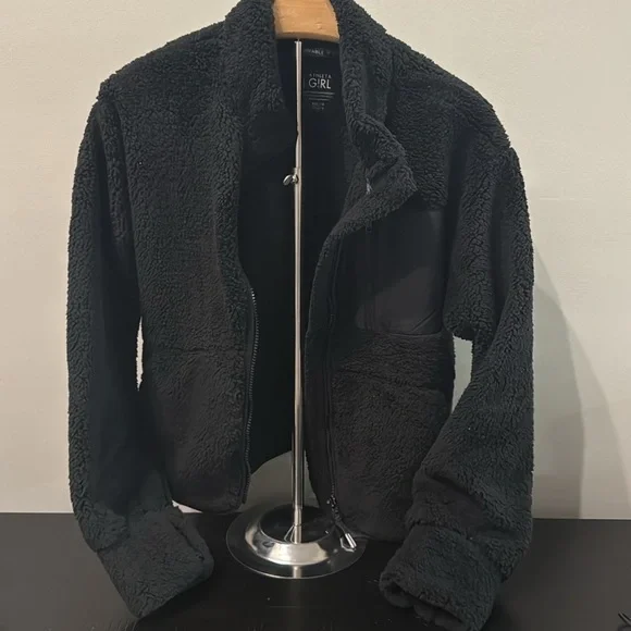 Women's Athleta Girl Jacket XXL Black - Picture 2 of 9